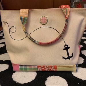 Lilly Pulitzer Canvas Tote (small)